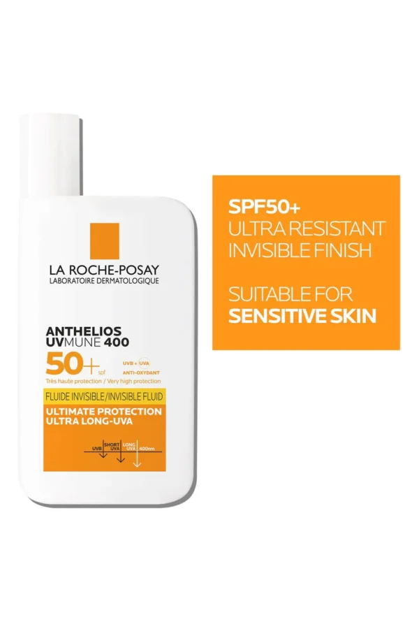 La Roche Posay Anthelios Shaka Fluid Invisible SPF50+, 50ml - Image 2