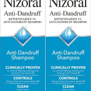 Nizoral AntiDandruff Shampoo, 7-Ounce Bottle 2 Pack