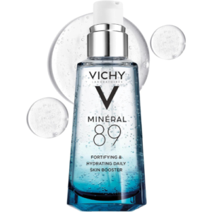 Vichy Mineral 89 Hyaluronic Acid Face Serum, Facial Gel Moisturizer And Pure Hyaluronic Acid Hydrating Serum For Sensitive Or Dry Skin