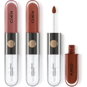 KIKO Milano Unlimited Double Touch Lipstick Kit | Lip Kit Containing 3 Two-Step Liquid Lipsticks