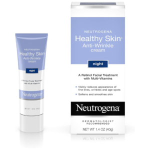 Neutrogena Healthy Skin Anti, Wrinkle Retinol Night Cream With Vitamin E And Vitamin B5, 1.4 Oz, 1.4 Ounce (Pack of 1)