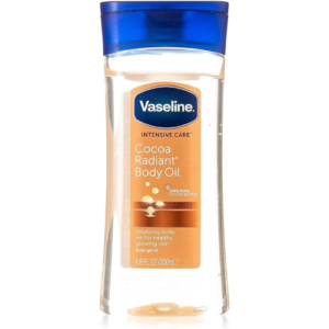 Vaseline Essential Moisture Radiant Kakao-Körperöl mit reiner Kakaobutter, 200 ml