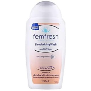 Femfresh Deodorising Wash long lasting freshness 12 hours 250ml product of Australia