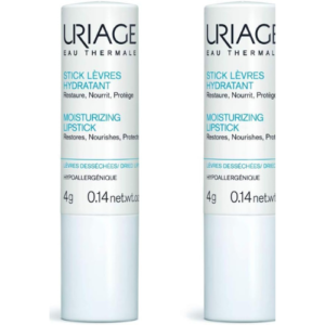Uriage Moisturizing Lipstick 4 Gr. - 2 Pack