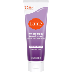 Lume Deodorant For Underarms & Private Parts 3oz Tube (Lavender Sage)