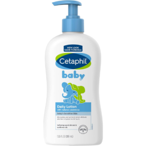 Cetaphil Baby Daily Lotion With Organic Calendula |Vitamin E | Sweet Almond & Sunflower Oils |13.5 Fl. Oz