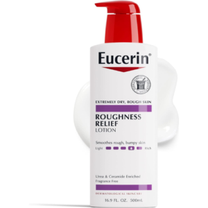Eucerin Roughness Relief Lotion - Full Body for Extremely Dry, Rough Skin 16.9 fl. oz. Pump Bottle