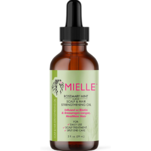Mielle Organics MIELLE - ROSEMARY MINT, SCALP & HAIR OIL, INFUSED W/BIOTIN & ENCOURGES GROWTH, For daily use, SCALP TREATMENT, SPLIT END CARE & SCALP &STRENGTHENING OIL - Package may vary