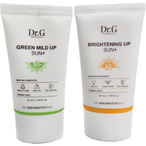 Dr.G [1+1] NEW Brightening Up n Green Mild Sun Cream SPF50+ PA+++ (50ml + 50ml) Gowoonsesang