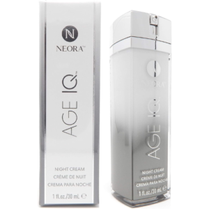 Bizzico Neora Age IQ Night Cream - Unscented Hyaluronic Acid Moisturizer for All Skin Types & Tones, 1 Fl Oz