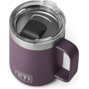 YETI Rambler 10 oz Stackable Mug, Vacuum Insulated, Stainless Steel with MagSlider Lid, Nordic Purple