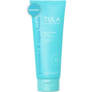 TULA Skin Care The Cult Classic Purifying Face Cleanser | Gentle and Effective Face Wash, Makeup Remover, Nourishing and Hydrating | 6.7 oz. (New Packaging)