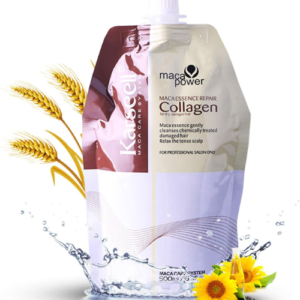 Karseell Collagen Hair Treatment 16.9 Oz 500ml Deep Repairs Conditioner Argan Oil Keratin Hair Treatment for Dry Damaged Curly Bleached & All Hair Types