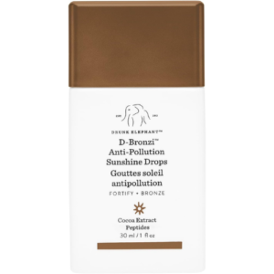 Drunk Elephant D-Bronzi Antipollution Sunshine Serum. Replenishing Face and Body Bronzing Serum for Fine Lines and Wrinkles (1 fl oz / 30 ml (Pack of 1)