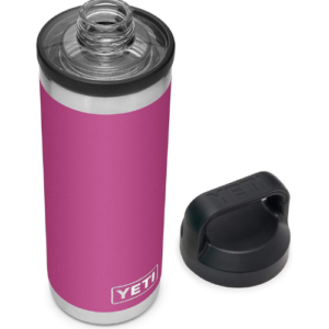 YETI Rambler 18 oz Bottle, Vacuum Insulated, Stainless Steel with Chug Cap, Prickly Pear