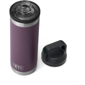 YETI Rambler 18 oz Bottle, Vacuum Insulated, Stainless Steel with Chug Cap, Nordic Purple
