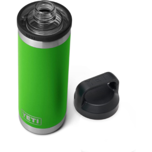 YETI Rambler 18 oz Bottle, Vacuum Insulated, Stainless Steel with Chug Cap, Canopy Green