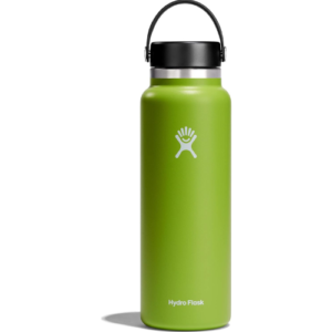 Product Description:  From road trips to endless hours at the beach, our 40 oz Wide Mouth bottle keeps you well-hydrated from sun up to sundown. We couldn't think of a bottle more deserving of a refresh, so we've elevated the silhouette and simplified design without compromising one degree of performance. And our Color Last powder coat is dishwasher safe for even more convenience. Cold stays ice cold for 24 hours, and hot stays wickedly hot for 12 - just like always.  Product Features:      Large insulated water bottle for longer adventures     Fits most backcountry hydration filters     TempShield insulation eliminates condensation and keeps beverages cold up to 24 hours and hot up to 12 hours     Durable 18/8 Pro-Grade Stainless Steel construction     Our Wide Mouth refresh features a stainless-steel collar and curved radius at the bottom edge for an updated look     BPA-Free and Phthalate-Free     Dishwasher safe