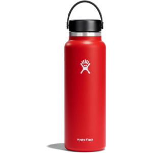 Hydro Flask TempShield Wide Mouth Bottle, Goji, 40 Oz