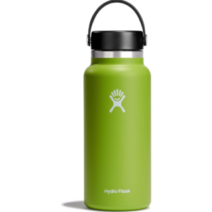 Hydro Flask Wide Mouth Bottle with Flex Cap ,Seagrass,32 Oz / 946 ml , W32BTS321