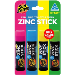 Sun Zapper Pink + Blue + Green + Yellow Zinc Sticks...