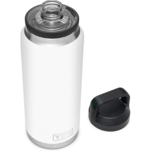 YETI Rambler 36 oz Bottle, Vacuum Insulated, Stainless Steel with Chug Cap, White