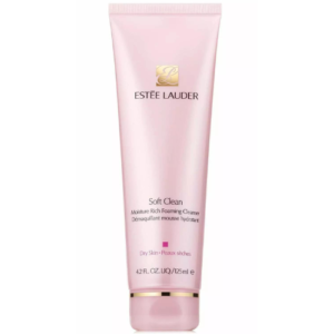 Estée Lauder Soft Clean Moisture Rich Foaming Cleanser, 4.2 Ounce