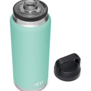 YETI Rambler 36 oz Bottle, Vacuum Insulated, Stainless Steel with Chug Cap, Seafoam