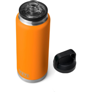YETI Rambler 36 oz Bottle, Vacuum Insulated, Stainless Steel with Chug Cap, King Crab