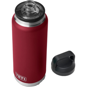 YETI Rambler 36 oz Bottle Retired Color, Vacuum Insulated, Stainless Steel with Chug Cap, Harvest Red