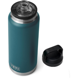 YETI Rambler 36 oz Bottle, Vacuum Insulated, Stainless Steel with Chug Cap, Agave Teal