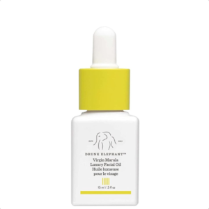 Drunk Elephant Virgin Marula Luxury Facial Oil - Vegan Anti-Aging Skin Care and Face Moisturizer - 15 Milliliters/0.5 Ounce