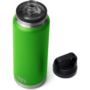 YETI Rambler 36 oz Bottle, Vacuum Insulated, Stainless Steel with Chug Cap, Canopy Green