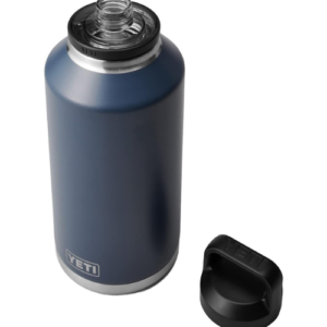 YETI Rambler 64 oz Bottle, Vacuum Insulated, Stainless Steel with Chug Cap, Navy