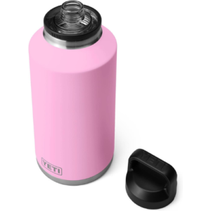 YETI Rambler 64 oz Bottle, Vacuum Insulated, Stainless Steel with Chug Cap, Power Pink