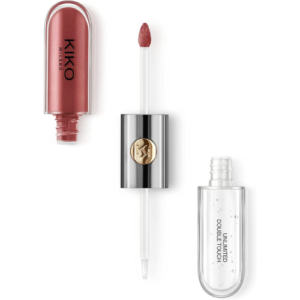 KIKO Milano Unlimited Double Touch Lipstick 108 Satin Currant Red, 3 ml