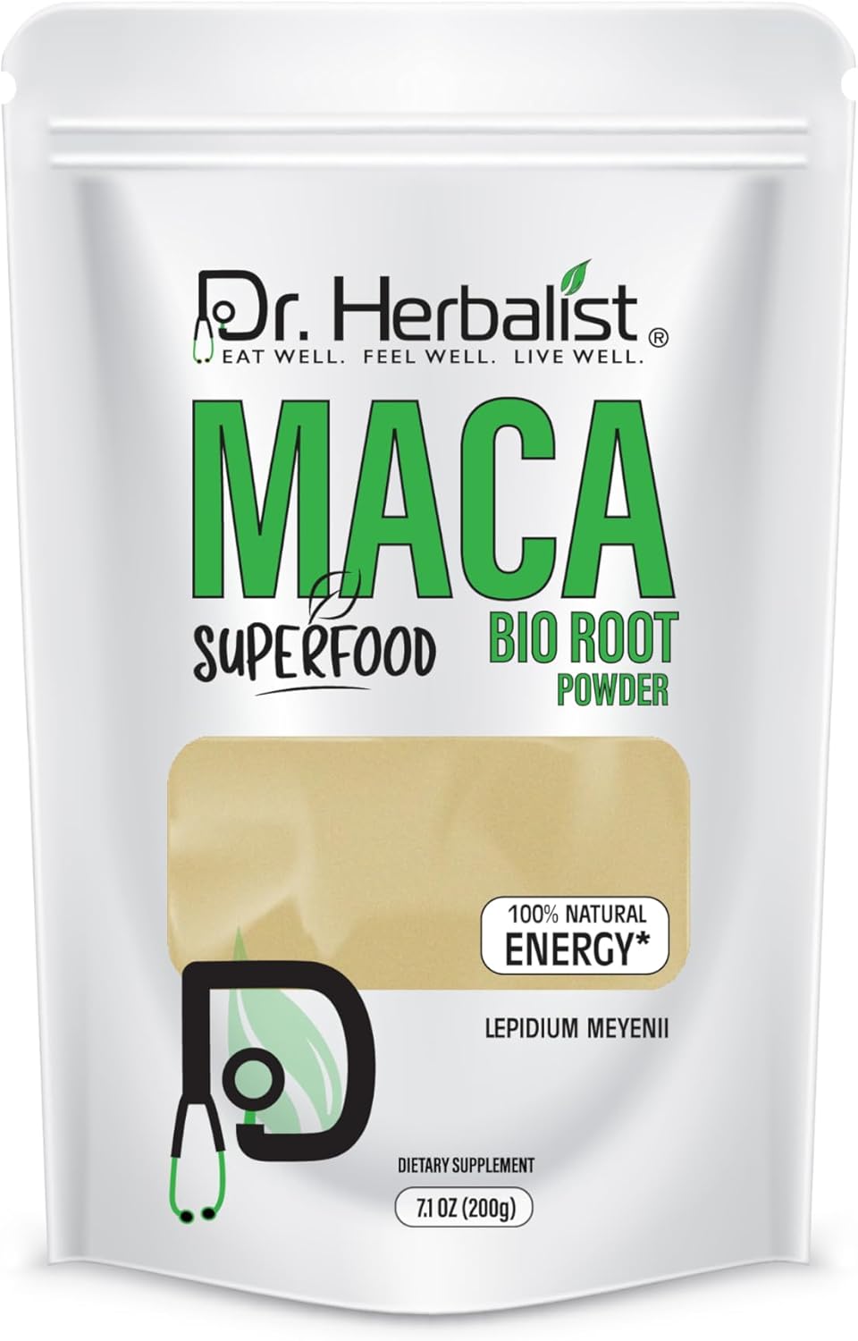 Dr. Herbalist Maca Bio Root Powder 200g