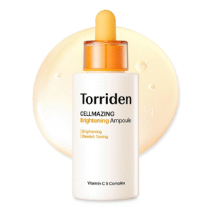 Torriden CELLMAZING Vita C Ampoule 1.01 fl. Oz | Refining Sagging Pores and Skin Texture with 5D Vitamin C, a Seaweed Complex, and Panthenol | Korean Skin Care