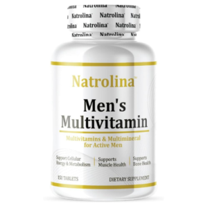 Natrolina Multivitamin for Men 150 Tablets | Support Immune System, Muscle, Bone Health, Energy & Metabolism | Daily Multivitamins & Multimineral...