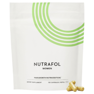 Nutrafol Women Hair Growth Supplement. Clinically Proven for Visibly Thicker, Stronger Hair (1 Month Supply [Refill Pouches]) (1 Refill Pouch)