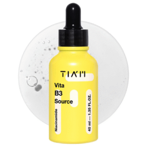 TIA'M Vita B3 Source, Niacinamide Serum, 10% Niacinamide (Vitamin B3), 2% Arbutin Serum, Age spot, Hyperpigmentation, Dark spot, 1.35 Oz