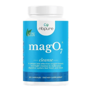 nbpure MagO7: Gut & Digestive Cleanse 180 Capsules