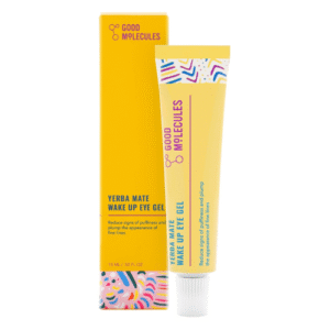 Good Molecules Yerba Mate Wake Up Eye Gel - Yerba Mate, Hyaluronic Acid and Caffeine to Hydrate, Minimize Puffiness and Swelling - Skincare for Face