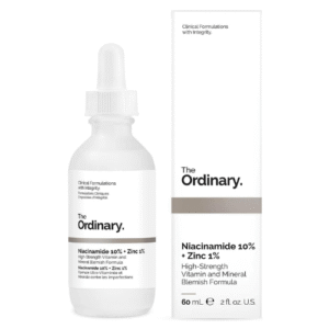 The Ordinary Niacinamide 10% + Zinc 1% 60ml - Reduce the appearance of skin blemishes and congestion