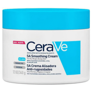 CeraVe SA Smoothing Cream 340g/12oz | Body Moisturiser for Smoother Skin in Just 3 Days