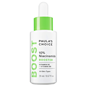 Paula's Choice BOOST 10% Niacinamide Booster, Vitamin B3, Vitamin C & Licorice Extract Serum, Pore Minimizer, Full Size 20 ml