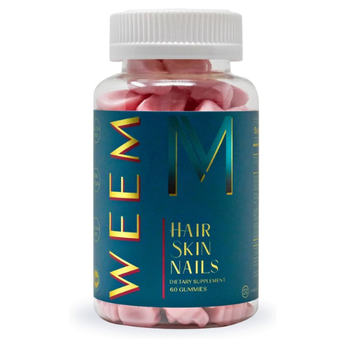 WEEM Biotin Gummies for Hair, Skin and Nails - Vegan Vitamins for Men & Women, Supports Faster Hair Growth and Stronger Nails - Extra Strength 10,000mcg