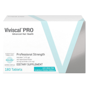 Viviscal PRO Advanced Hair Health Professional Strength Scientifically Formulated with Marine Collagen & Apple Extract, Vitamins & Amino Acid Promotes Nourishing Thinning Hair & Hair Growth, 180 Count