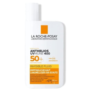 La Roche-Posay Anthelios Ultra Resistant Invisible Fluid SPF 50+ Sunscreen 50ml | Lightweight Face Sunscreen for Sensitive Skin