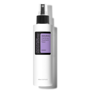 COSRX AHA/BHA Clarifying Treatment Toner 150ml | Gentle Daily Exfoliating Toner for Blackheads, Whiteheads & Pore Care | Korean Skincare